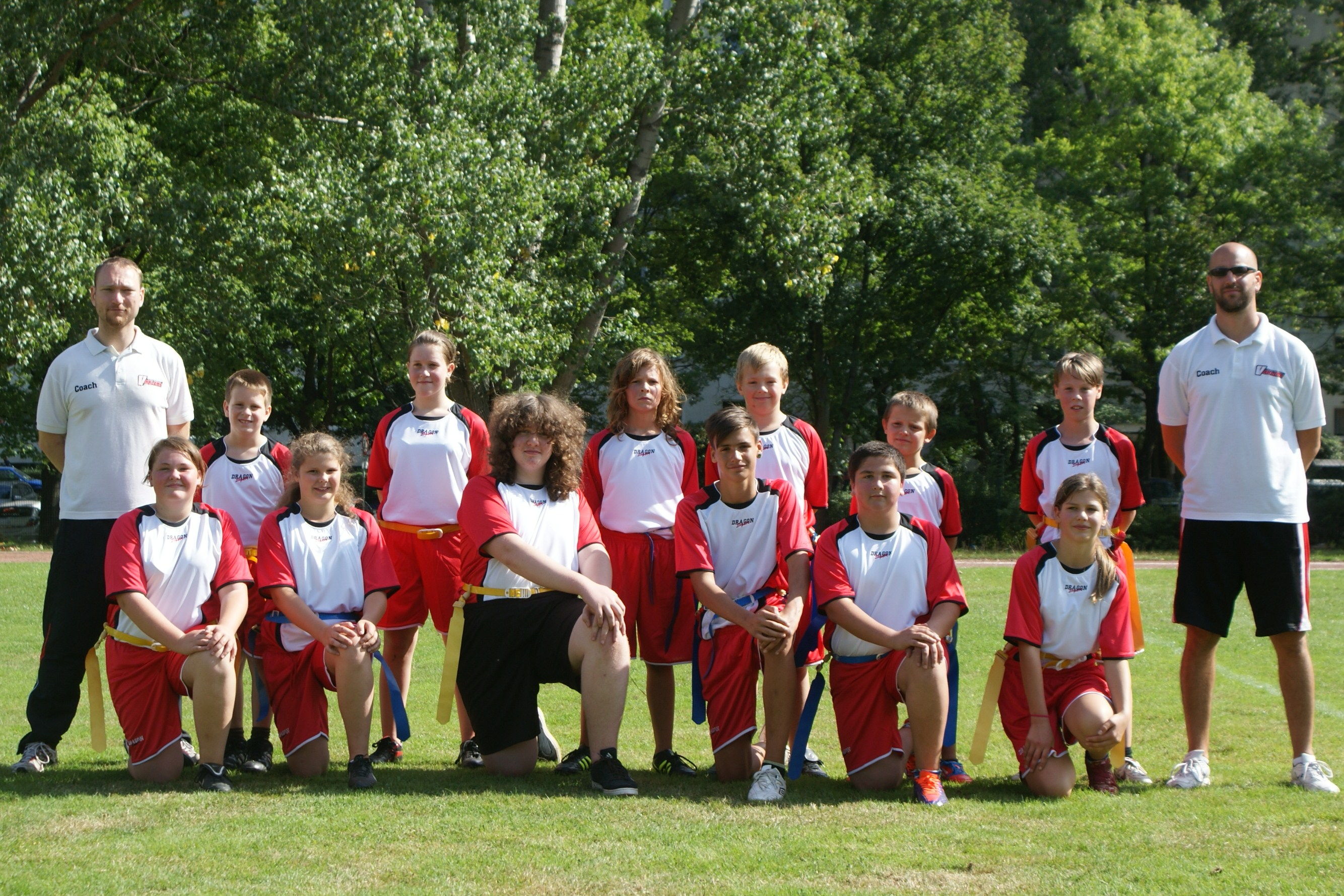 Teamfoto Flag Knights 2012