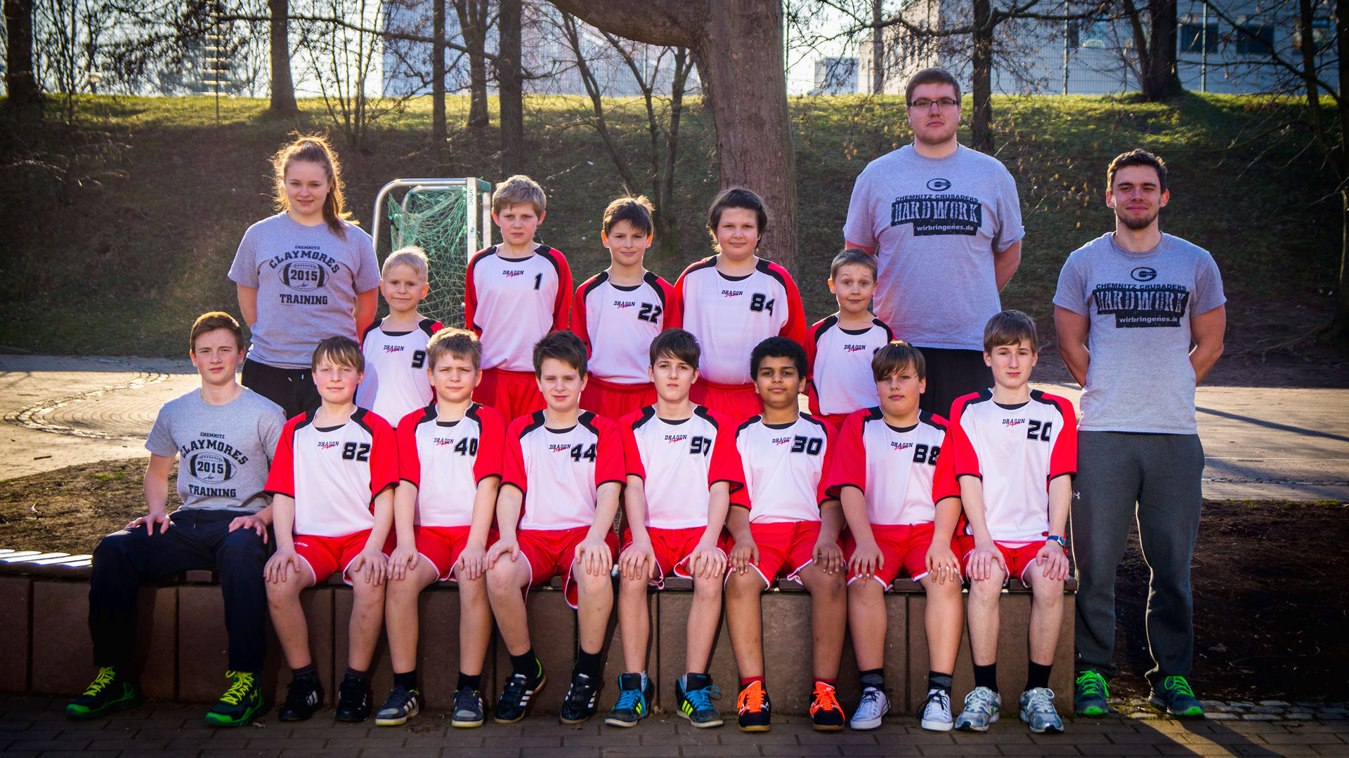 Teamfoto Flag Knights 2015