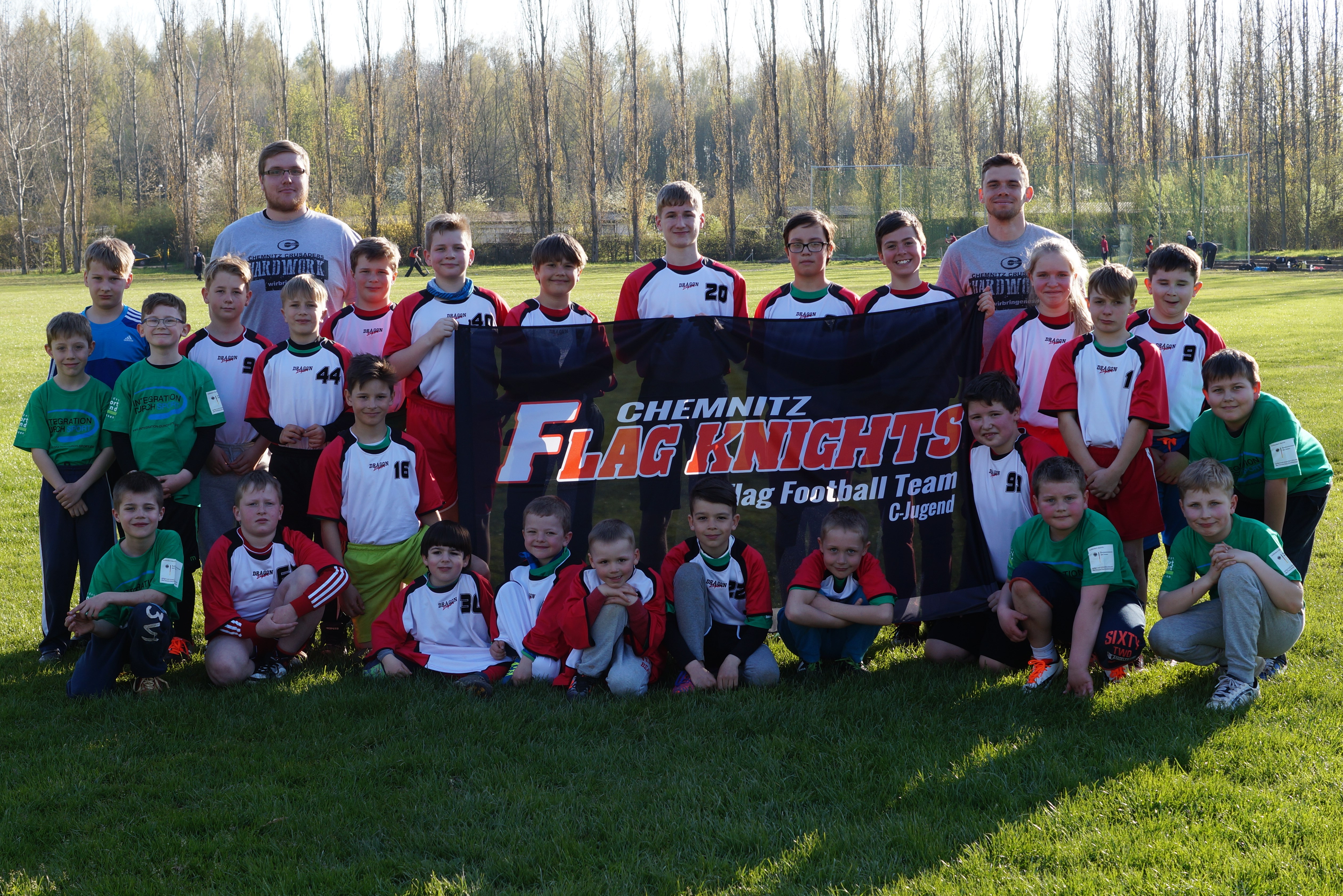 Teamfoto Flag Knights 2016