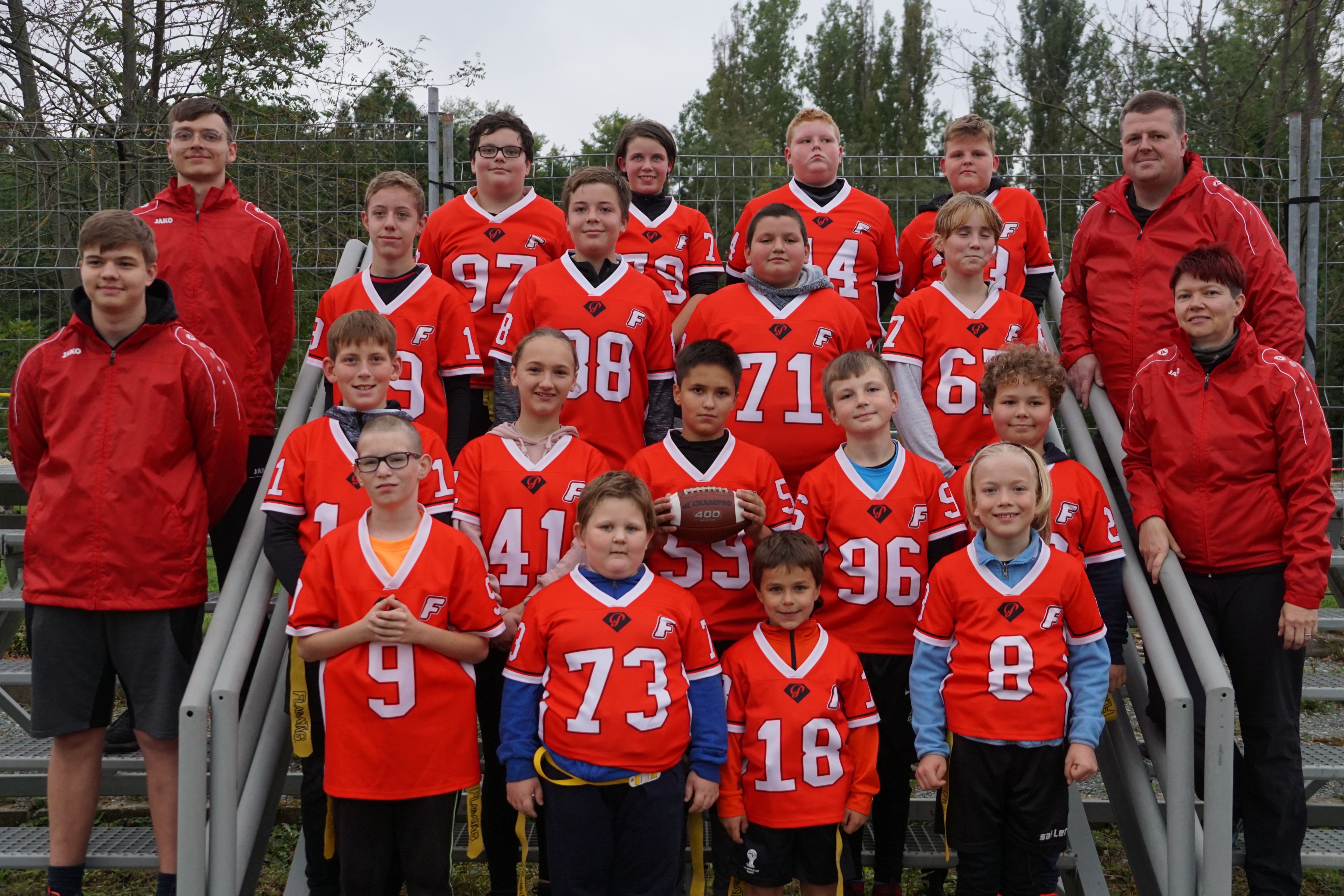 Teamfoto Flag Knights 2021